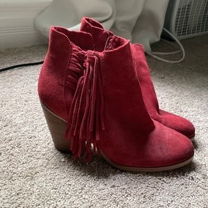 Vince Camino tassel booties